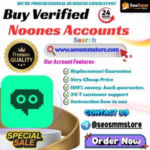 Buy Verified Noones Accounts